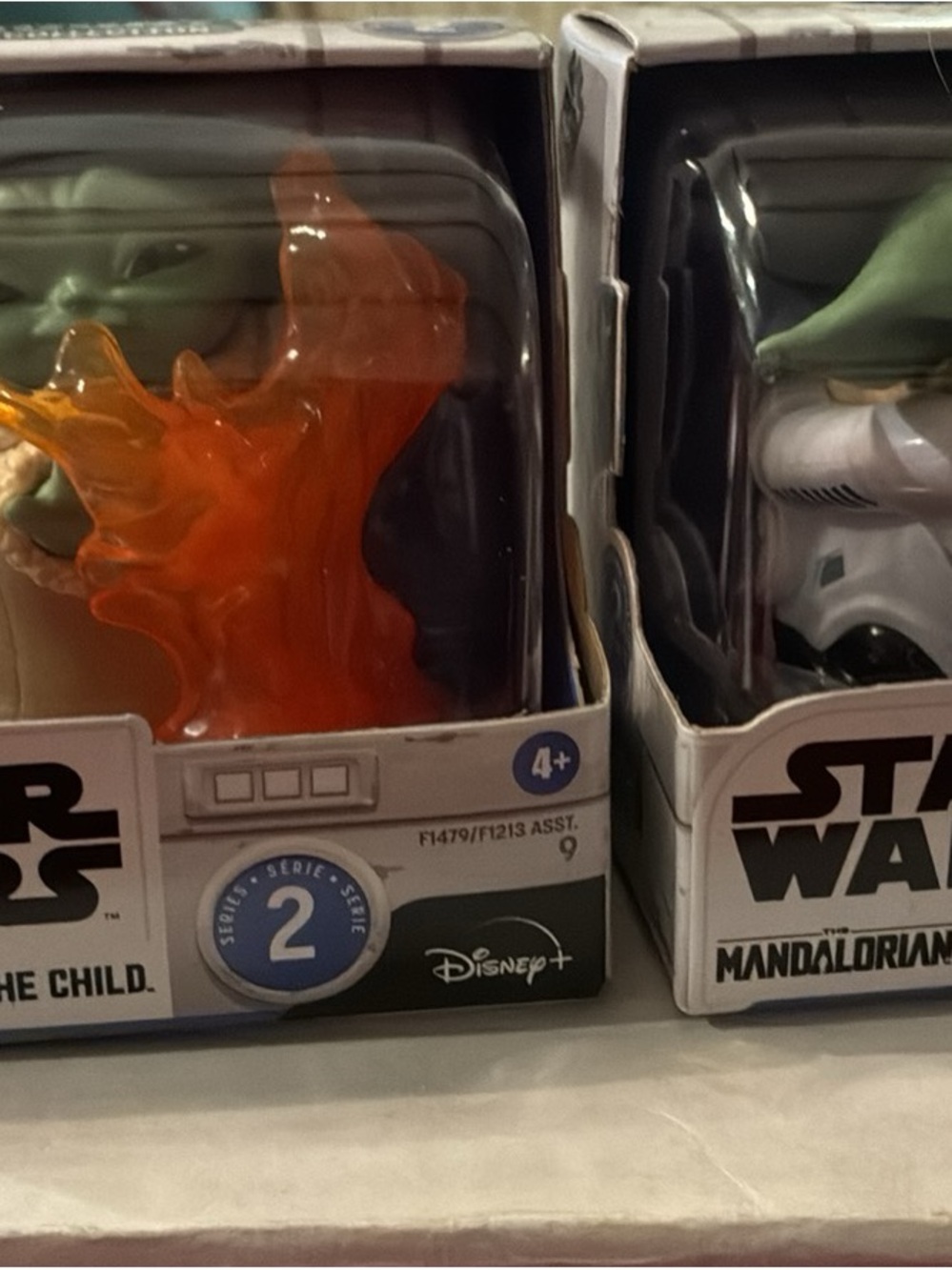 Hasbro The Child Action Figure with Orange Flame Effect